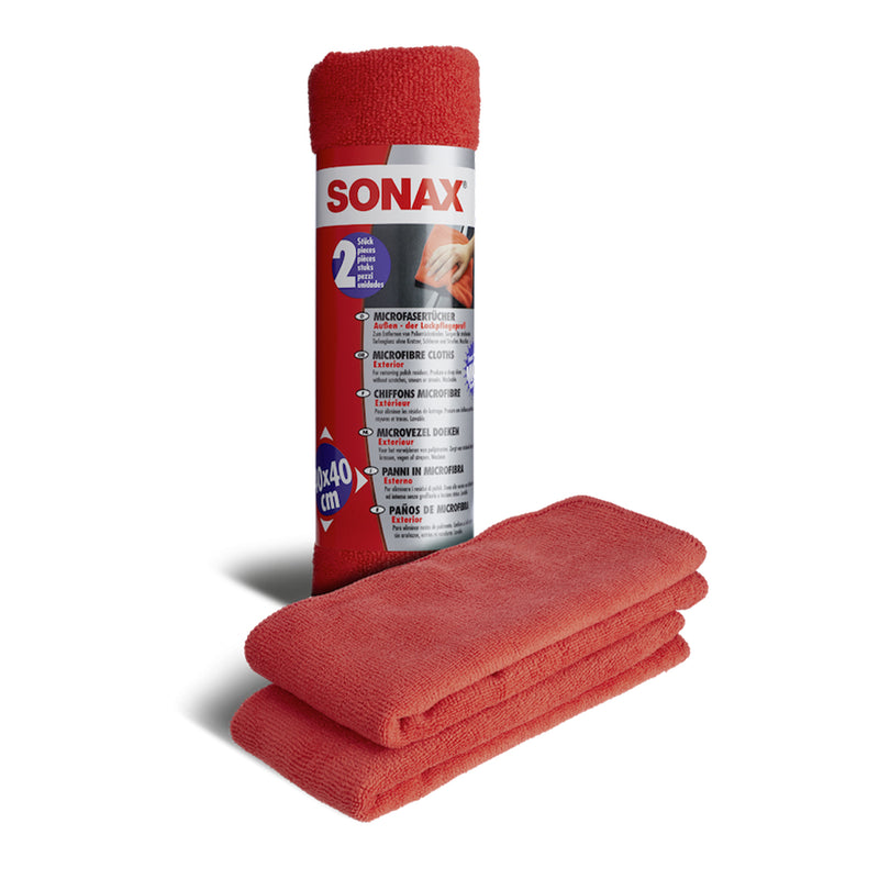 Sonax Super Soft Premium Microfibre Cloths 2 Pack