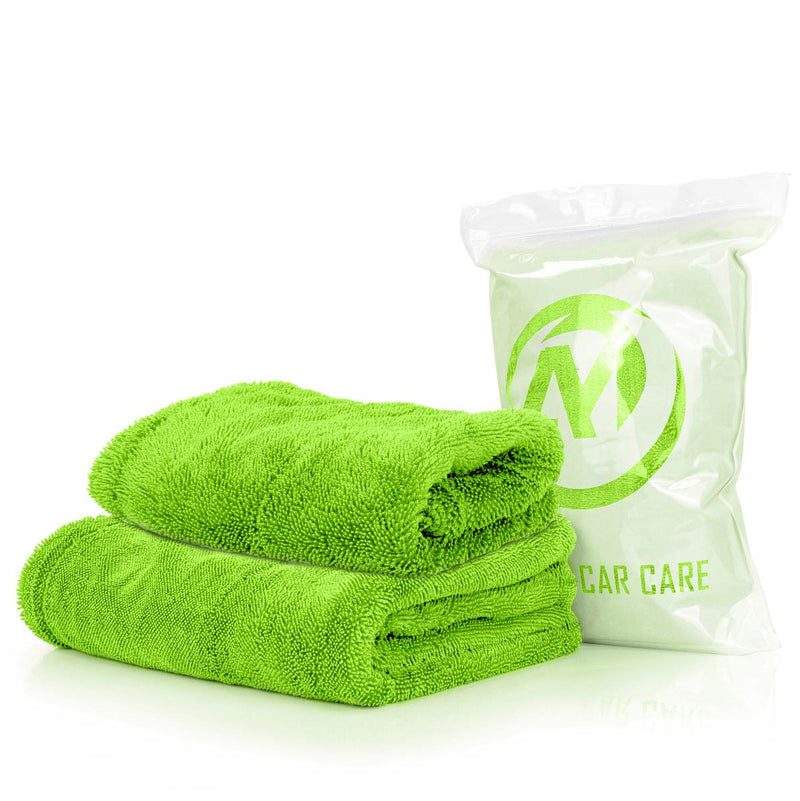 Alien Magic Green Twisted Pile Drying Towels