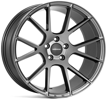 20" Veemann V-FS23 Gloss Graphite Alloy Wheels