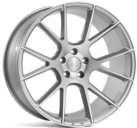 19" Veemann V-FS23 Silver Machined Alloy Wheels