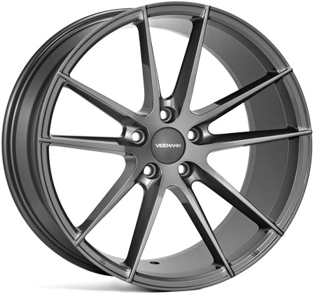 19" Veemann V-FS25 Gloss Graphite Alloy Wheels