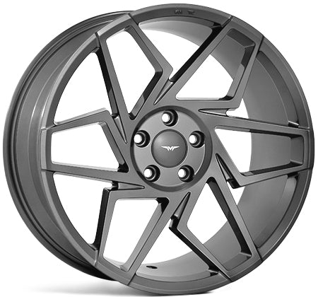 19" Veemann V-FS27R Gloss Graphite Alloy Wheels