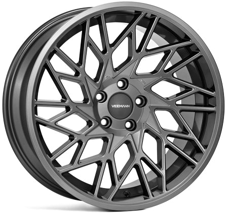 19" Veemann V-FS29R Gloss Graphite Alloy Wheels