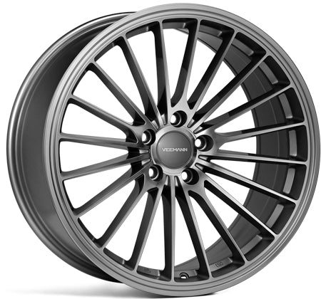 19" Veemann V-FS36 Gloss Graphite Alloy Wheels