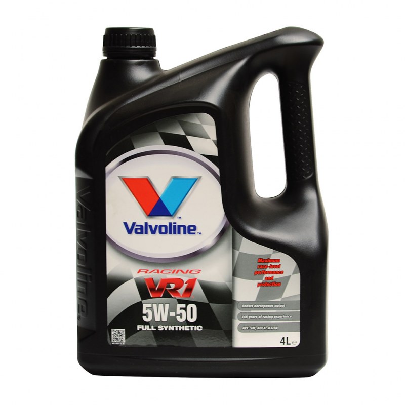 Valvoline VR1 Racing Fully Synthetic Engine Oil 5w50 - 5L