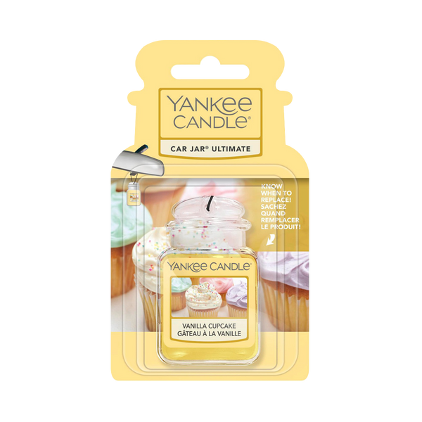 Yankee Candle Car Jar Ultimate Vanilla Cupcake Air Freshener