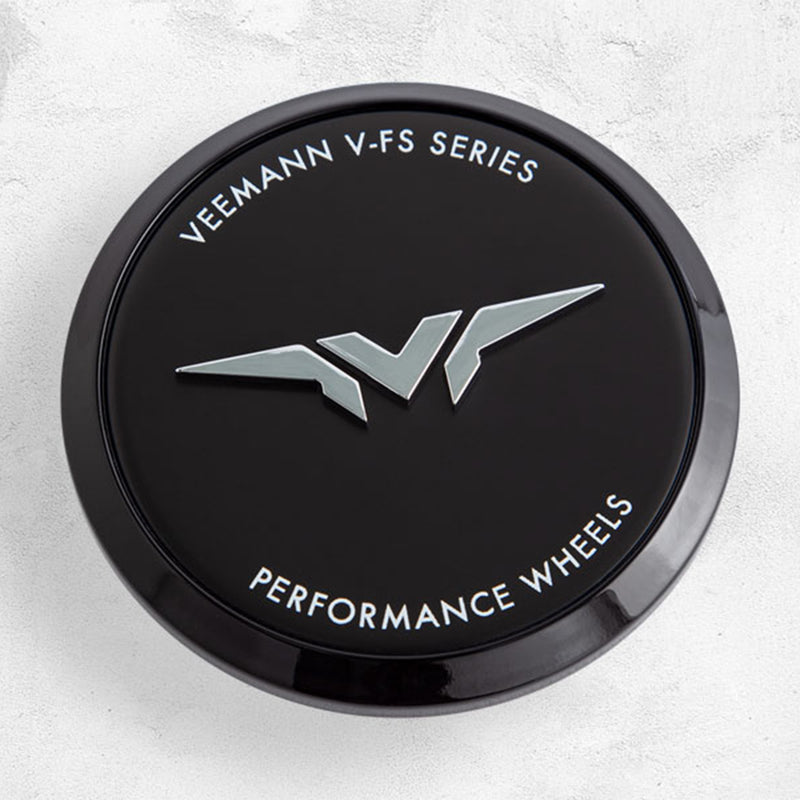 Veemann V-FS Series Centre Caps Matt Black