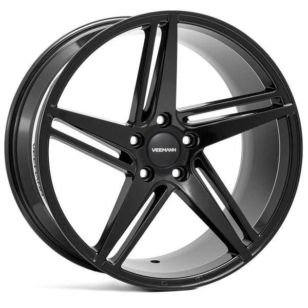 18" Veemann V-FS31 Gloss Black Alloy Wheels