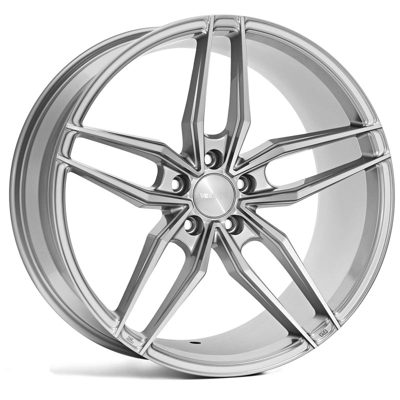 19" Veemann V-FS37 Silver Machined Alloy Wheels