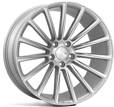 20" Veemann V-FS55 Silver Machined Alloy Wheels